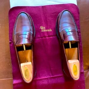 Allen Edmunds Paxton Penny Loafer. Size 9D. Cordavan.